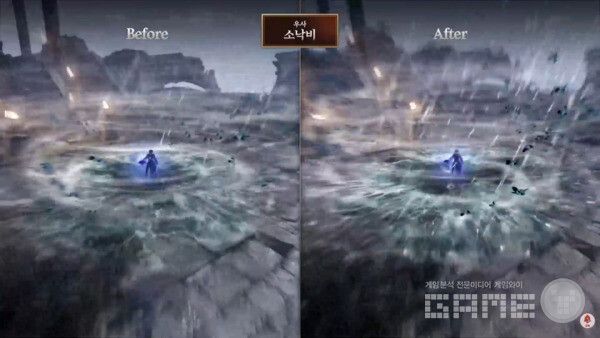 검은사막 모바일 칼페온 연회 현장 / 게임와이 촬영