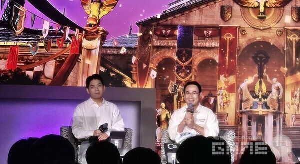 검은사막 모바일 칼페온 연회 현장 / 게임와이 촬영