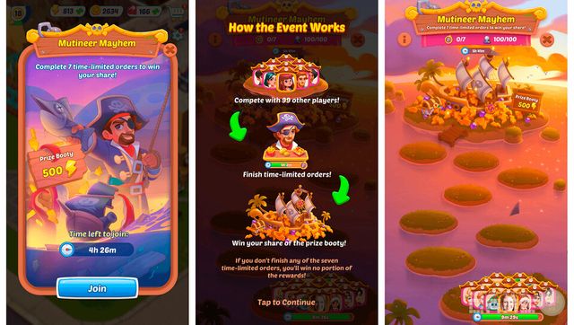 Mutineer Mayhem의 용암 퀘스트 / 앱 매직