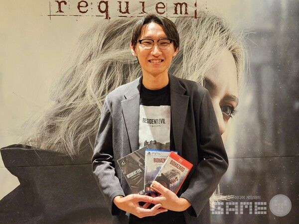 공포와 액션의 융합이 이번 신작의 특징인만큼, 이용자들의 기대에 부응할 수 있도록 노력하겠다라고 말했다 / 게임와이 촬영&nbsp;