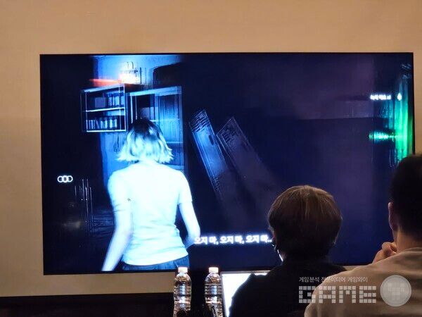 3인칭 시점을 선택했을 경우 대사와 어울리는 동작도 확인해볼 수 있다 / 게임와이 촬영