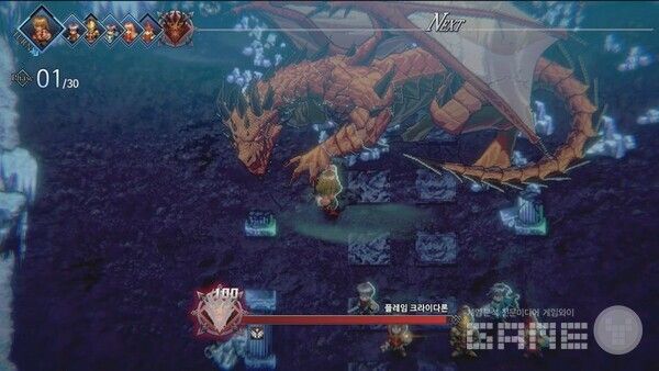 이런 강한 녀석과 전투를!