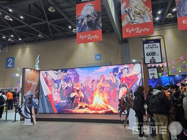 AGF 2025 스마일게이트 부스 /게임와이 촬영