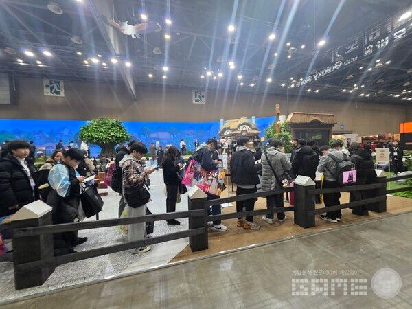 AGF 2025 넥슨 부스 /게임와이 촬영