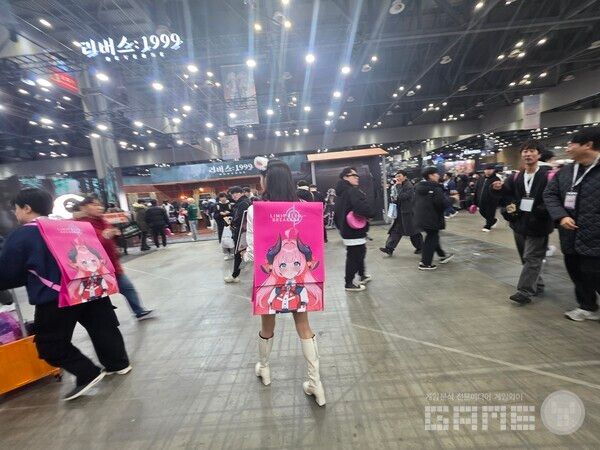 AGF 2025 엔씨 브레이커스 부스 /게임와이 촬영