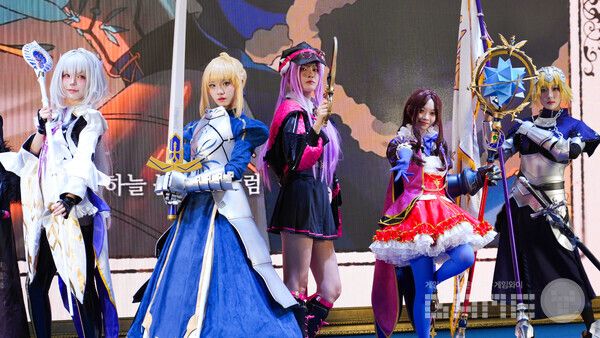 페이트 그랜드 오더_AGF 2025 부스 현장사진