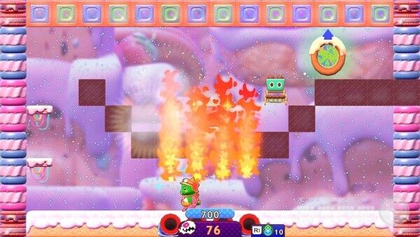 불 버블로 적을 공격하자