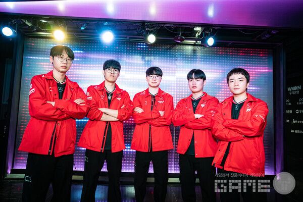 2025 LCK컵 플레이오프 1라운드에 나서는 T1 / LCK
