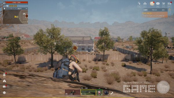 이곳에서 저격을 시작했다. 다키스트 데이즈 /게임와이 촬영