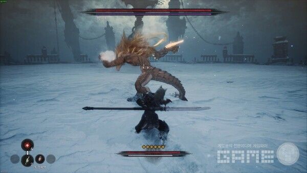 바이퍼와 싸울때 확실히 다짐했다. 무조건 엔딩을 보기로 / 게임와이 촬영