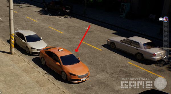 택시를 마지막으로 조이가 사라진다. 이 화면 그대로 6시간이 지나야 한다.&nbsp;인조이 /게임와이 촬영