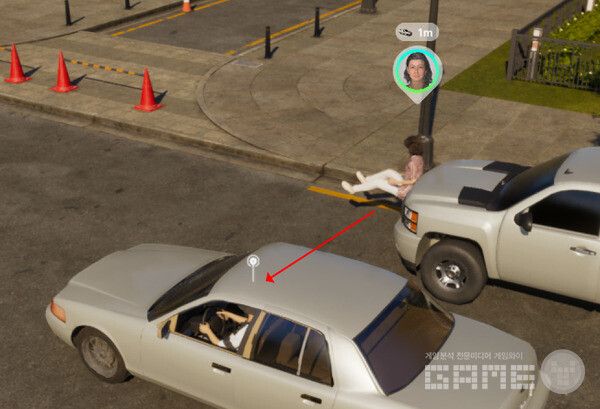 여성 조이를 태웠더니 차이가 난다. 일시적인 버그다. 아무 여자나 태우면 안되는 것인가. 인조이 /게임와이 촬영