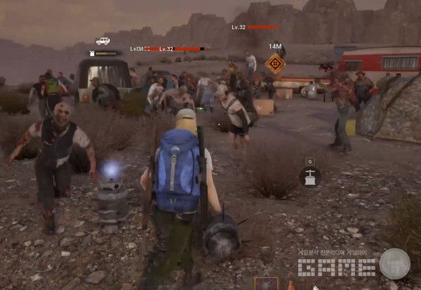 많이 달려올 때를 노려서