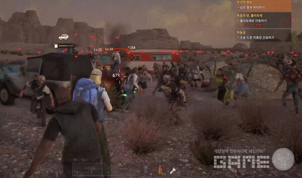 이 정도로 많은 좀비를 상대해야하니, 폭발 아이템은 기본이다.&nbsp;