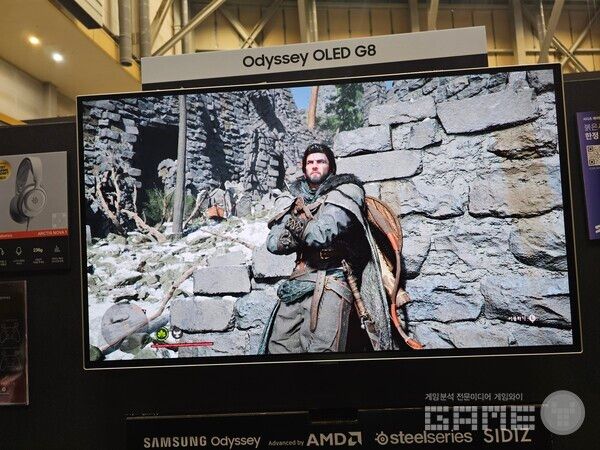 보스를 기다리며...지스타 붉은사막 보스전 /게임와이 촬영