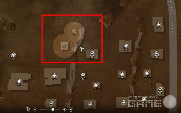 맵을 확인해 보니 누군가 다녀간, 멀티의 흔적이 보인다.&nbsp;다키스트 데이즈 /게임와이 촬영