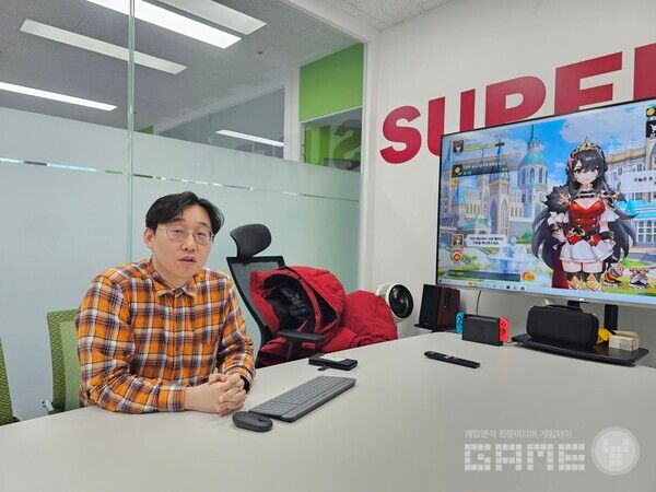 슈퍼조이 조한경 대표 /게임와이 촬영