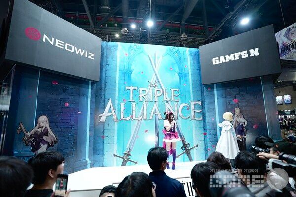 플레이엑스포 네오위즈 부스