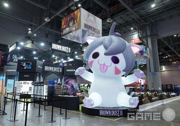 플레이엑스포 네오위즈 부스