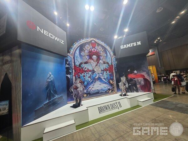 플레이엑스포 네오위즈 부스 /게임와이 촬영