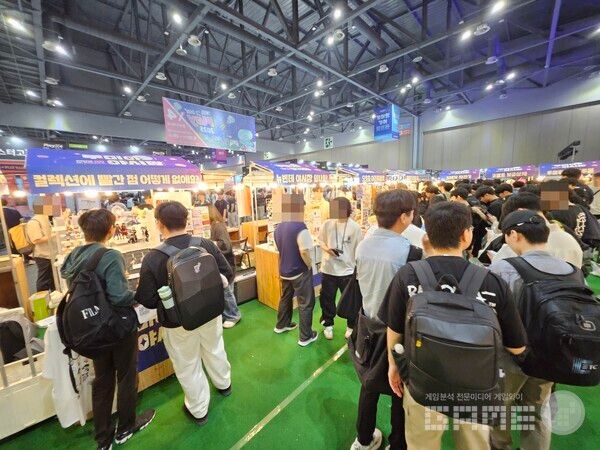 야시장 자체에 사람이 많이 방문한 만큼 북적북적한 모습&nbsp;/ 게임와이 촬영