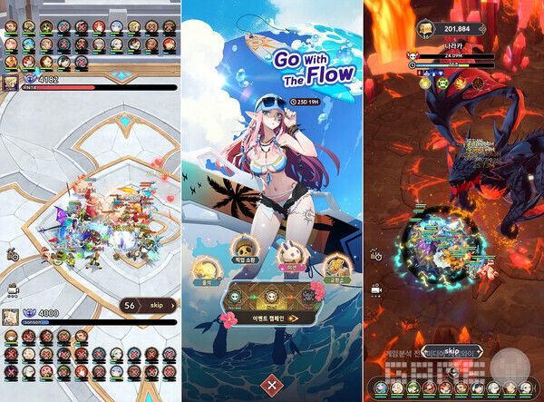 '콜로세움', '캠페인 모드', '용의 둥지' 플레이 /컴투스