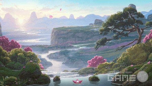 LCK에 적용될 아이오니아 테마가 담긴 LoL 2025년 시즌 2 시네마틱 스틸컷 이미지 / LCK