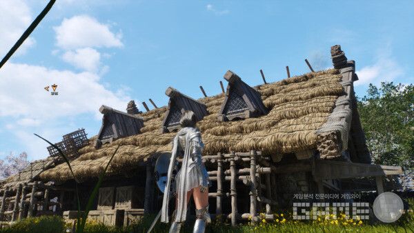 독특한 지붕 형식에 눈을 뺏긴다. 빈딕투스 /게임와이 촬영