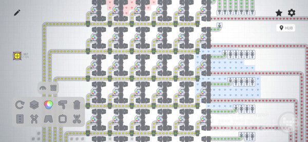 ‘Shapez’는 tobspr Games가 개발한 미니멀리즘 스타일의 자동화 게임으로, 도형을 생산하는 공장을 짓고 확장해 나가는 것이 핵심이다. 