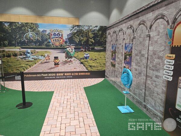 여의도 더현대 포켓몬고 팝업스토어 현장 / 게임와이 촬영