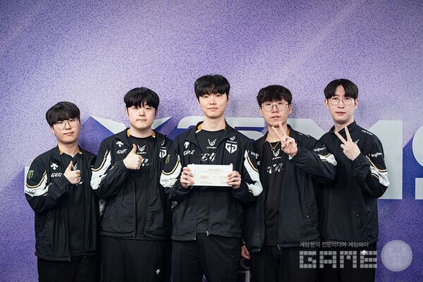 2025 LCK MSI 대표 선발전 3라운드에서 승리한 젠지