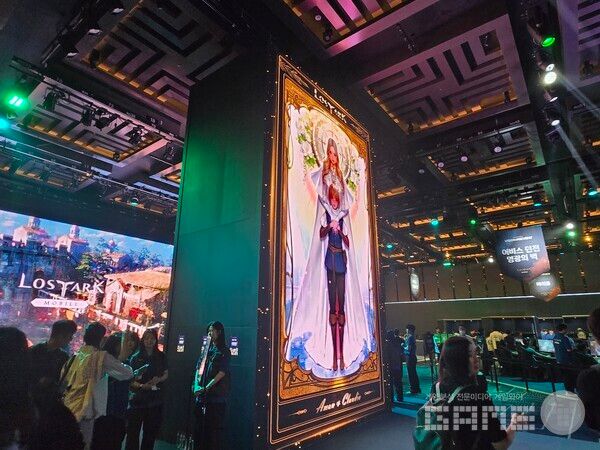 로스트아크 비전프리뷰 시연 현장 / 게임와이 촬영