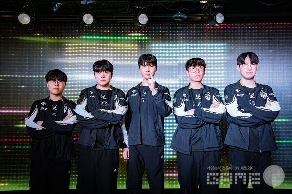 2025 LCK 정규 시즌 1, 2라운드를 전승으로 마무리한 젠지 /LCK
