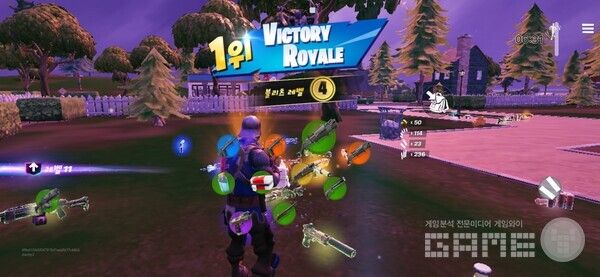 5분만에 치킨의 짜릿함을! 포트나이트 블리츠 로얄 /게임와이 촬영