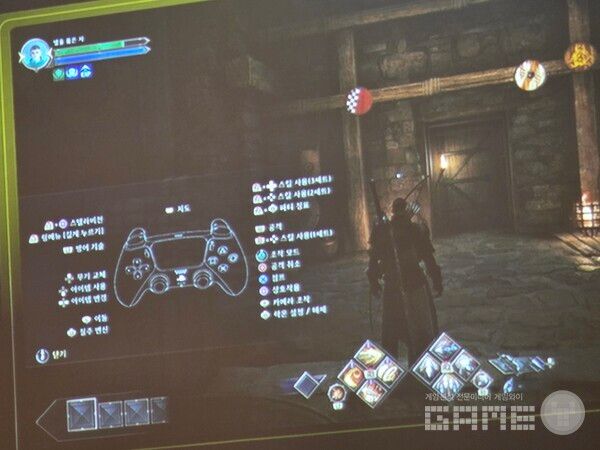 콘솔 조이스틱으로 즐기는 TL. NDC /게임와이 촬영