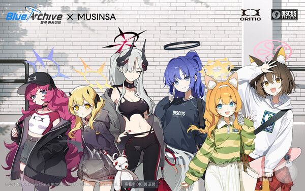 넥슨 ‘블루 아카이브’, ‘무신사’와 컬래버레이션 예고