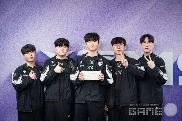 LCK 1번 시드로 2025 MSI에 출전하는 젠지 /라이엇게임즈
