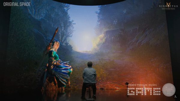 800인치 모니터로 즐기는 빈딕투스 /넥슨