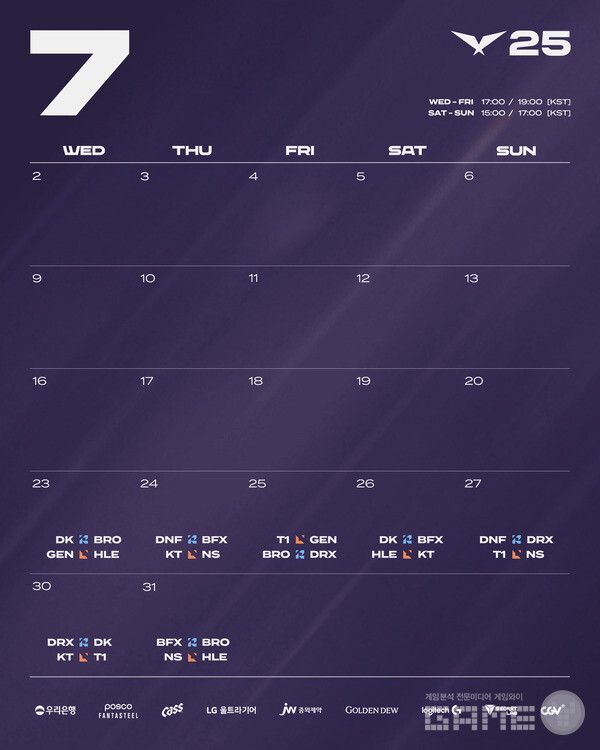 2012년 첫 발을 뗀 LCK는 토너먼트 방식으로 운영되던 기간도 있었으나 정규 시즌에 참가하는 팀들을 두 개의 그룹으로 나눈 적은 없었다.