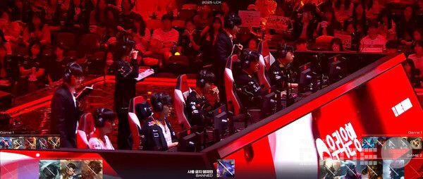 T1-젠지 경기 갈무리 /T1