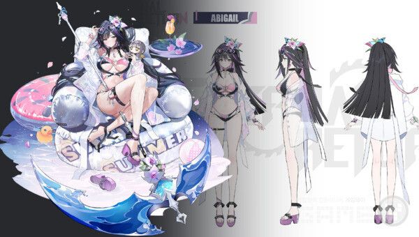 제작소 스킨으로는 인기 투표 2위를 차지한 아비게일의 수영복 스킨이 추가된다 / 님블뉴런 제공