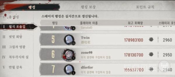 1억이 넘어가는 최고 피해량. 실버 앤 블러드