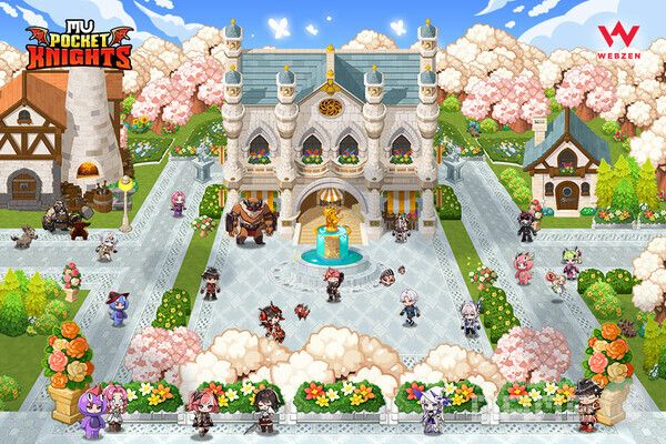 방치형 신작 ‘뮤 포켓 나이츠’ 캐릭터 디자인 공개(마을 콘텐츠) /웹젠