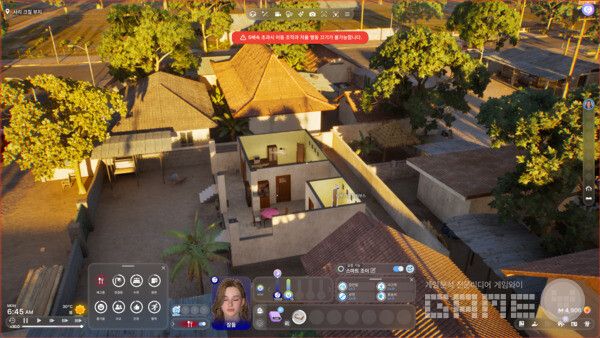 아침 햇살이 동남아 가옥을 스르르 미끄러지는 모습은 장관이다. 인조이 /게임와이 촬영