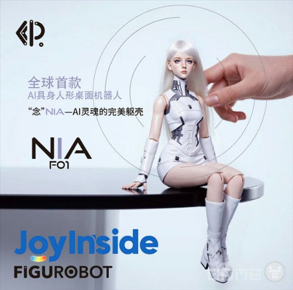 '링동로봇'이 출시한 휴머노이드 로봇 'NIA-F01'(중국명 니엔)