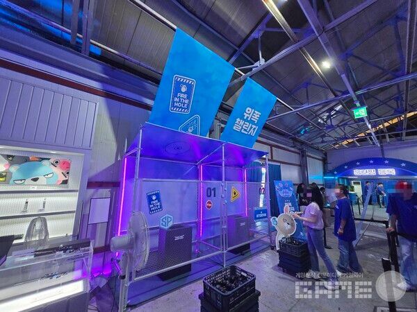 서든어택 성수 팝업스토어 '서든캠프' 현장 / 게임와이 촬영