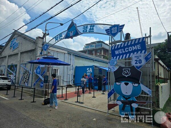 서든어택 성수 팝업스토어 '서든캠프' 현장 / 게임와이 촬영