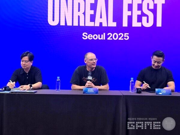 팀 스위니 에픽게임즈 대표 / 게임와이 촬영