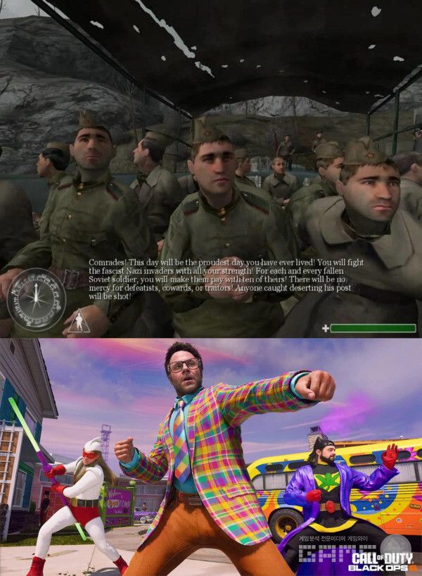 Reddit의 게임 커뮤니티에서 하나의 비교 이미지가 폭발적인 반응을 일으키고 있다