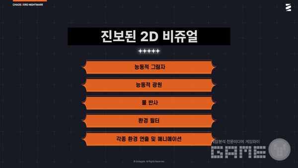 전작보다 더 나은 퀄리티의 아트를 보여주기 위해 2D 비주얼 부분을 더욱 강화했다 / 스마일게이트 제공&nbsp;